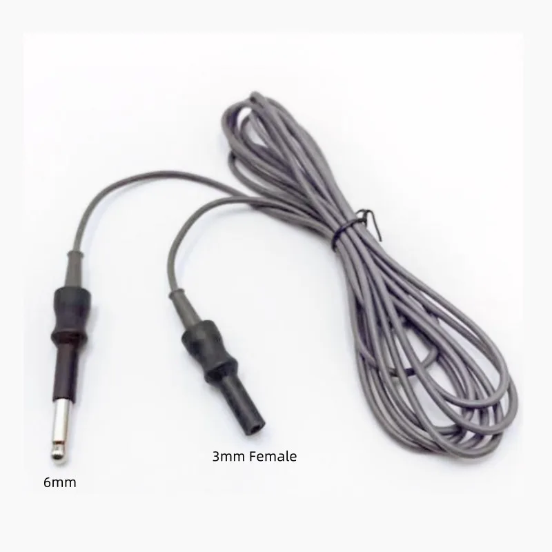 Olympus A0130.2 Compatible ESU HF Connect Cable Cord Use with Fujinon Endoscope Instrument 3MM
