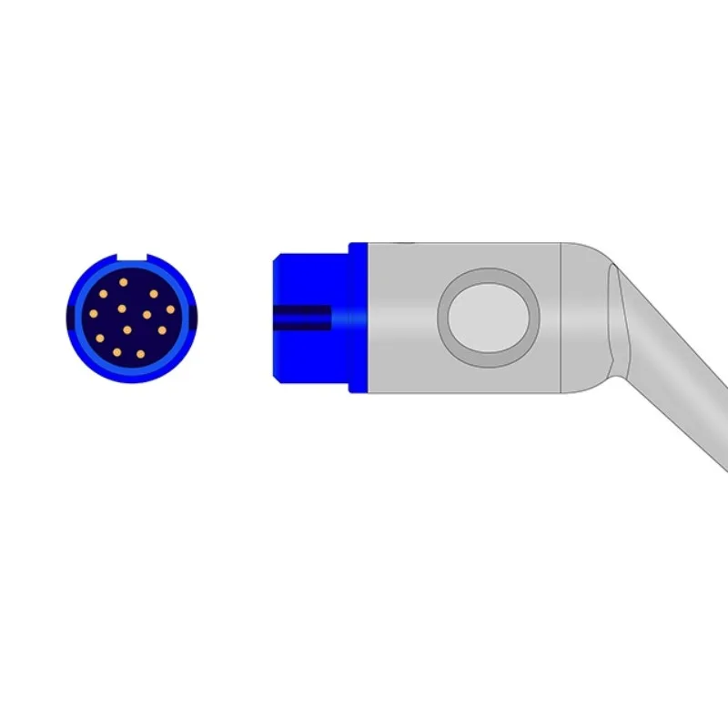 Philips 12-PIN SpO2 Extension Cable Adapter M1900B Compatible