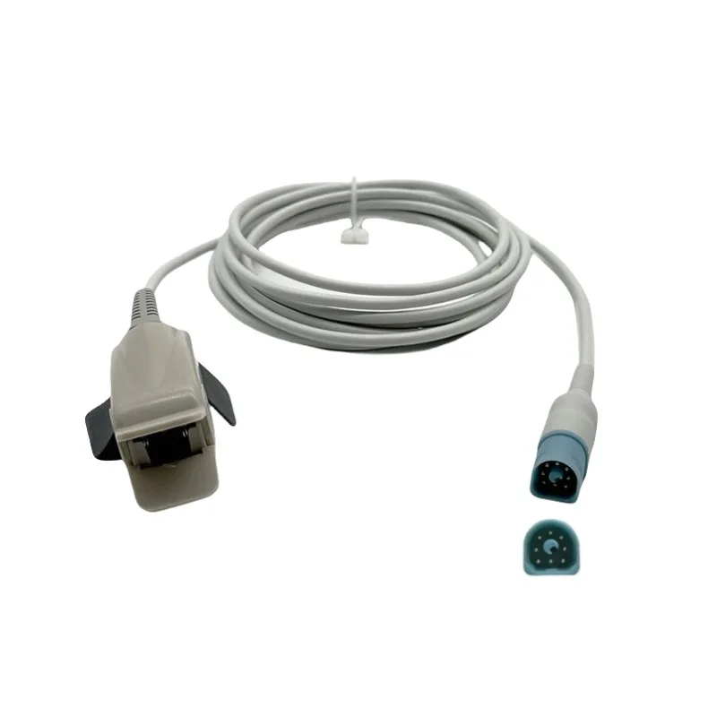 Philips 8-PIN SpO2 Probe Adult Finger Clip Masimo Comaptible