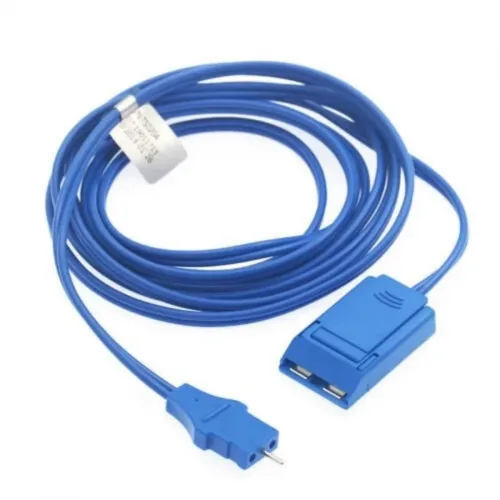 Disposable Patient Return Plate Connect Cable Ground Pad Cord REM Style Plug
