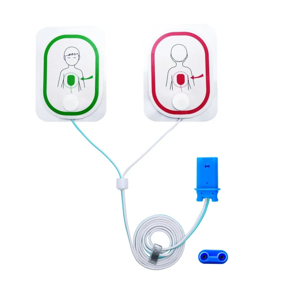 Schiller Compatible Disposable AED Electrodes Defibrillation Defibrillator Pads