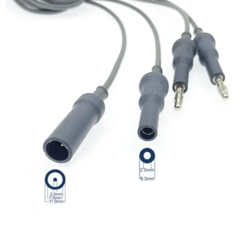 Wolf Martin Tontarra Compatible ESU HF Connect Cable Cord Use with Resectoscope Units