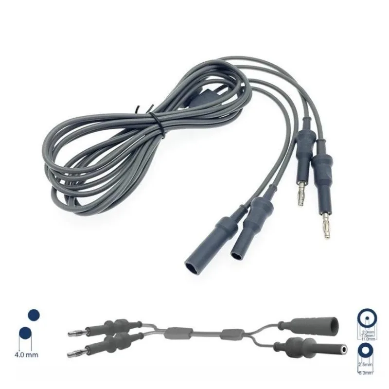 Wolf Martin Tontarra Compatible ESU HF Connect Cable Cord Use with Resectoscope Units