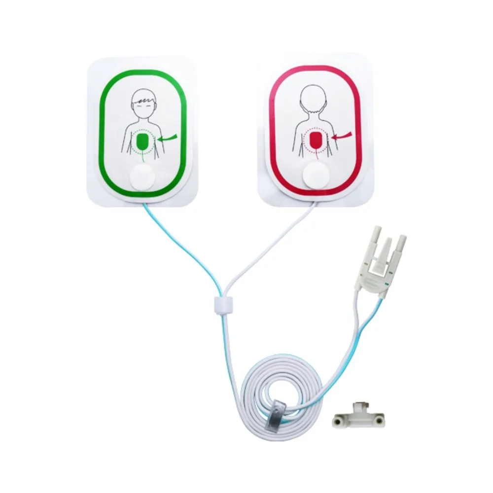 Compatible Disposable AED Electrodes Defibrillation Pads ZOLL Stat-padz II, Pedi-padz II Replacement