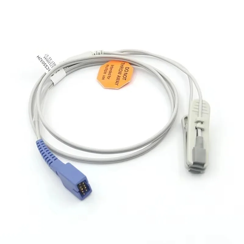 Nellcor Oximax SpO2 Sensor Probe Adult Finger Clip - DS100A Compatible